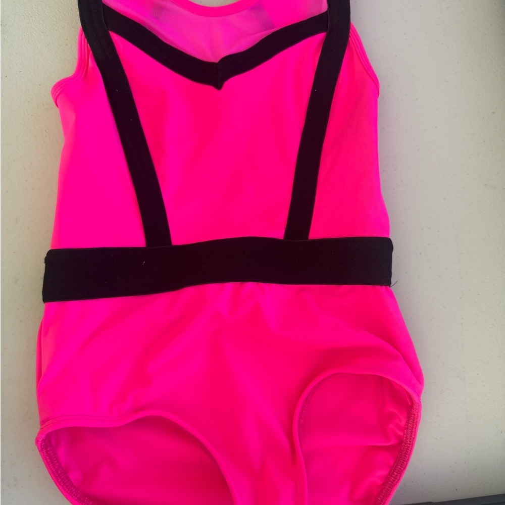 Pink and Black Kids One Piece Bodysuit